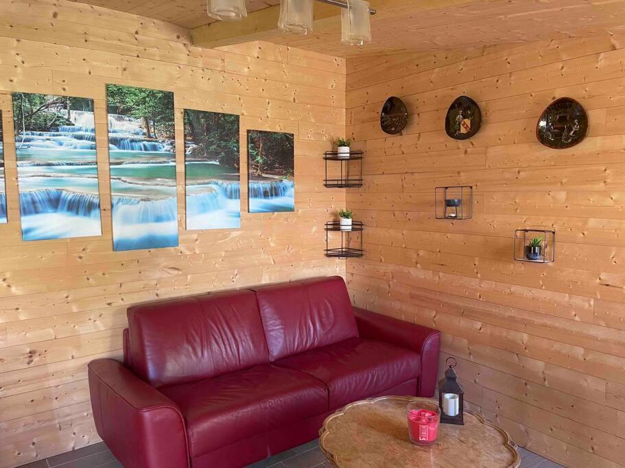 Houdarling Chalet Et Spa Hammam Jacuzzi Et Sauna Ним Екстериор снимка