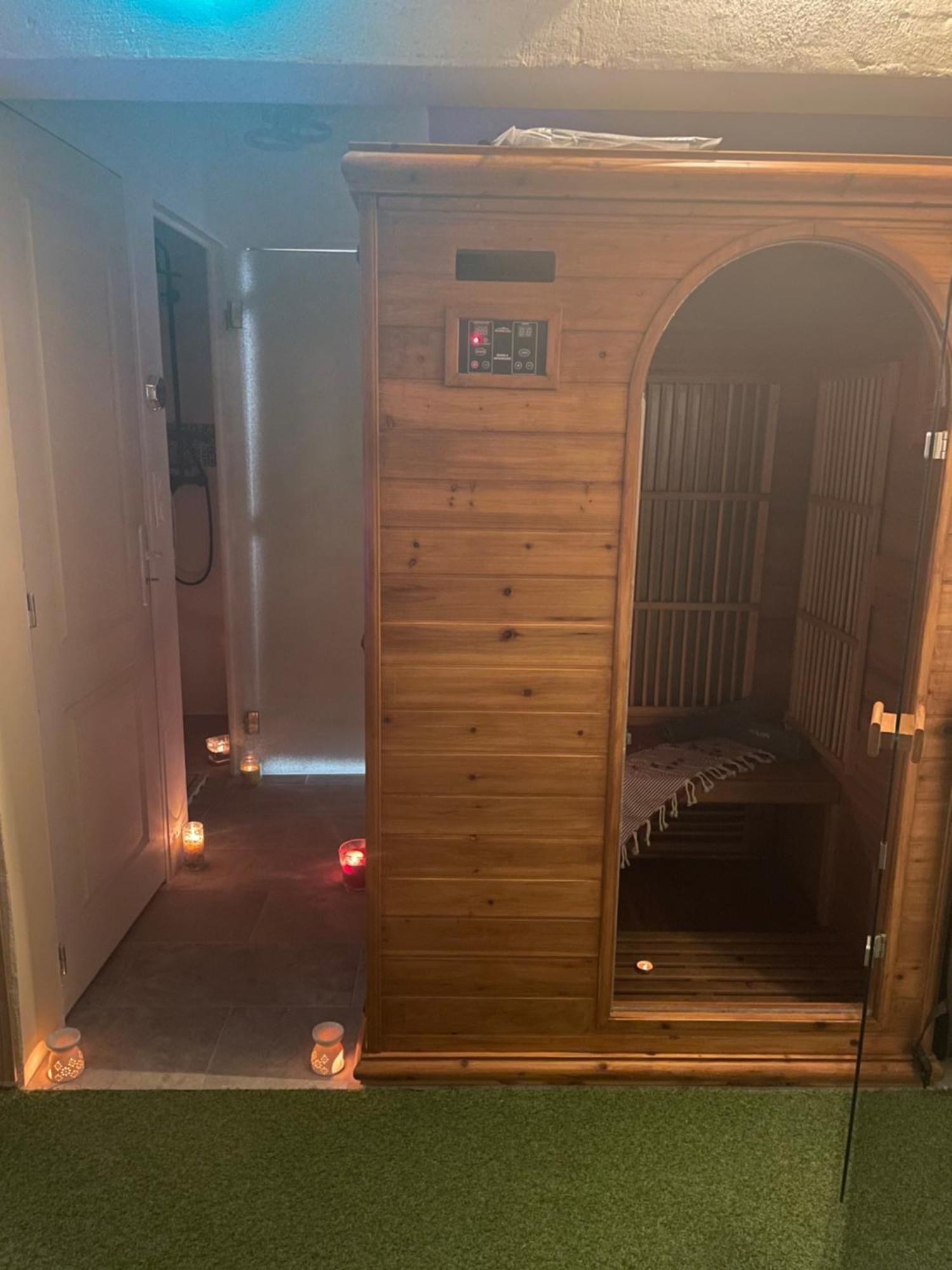 Houdarling Chalet Et Spa Hammam Jacuzzi Et Sauna Ним Екстериор снимка